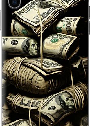 Чехол на iphone xs max big money из пластика fch_0155757