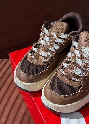 Кроссовки puma 180 brown 2