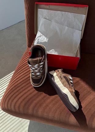 Кроссовки puma 180 brown 9