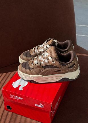 Кросівки puma 180 brown