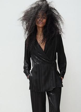 Брючний костюм жіночий zara чорний