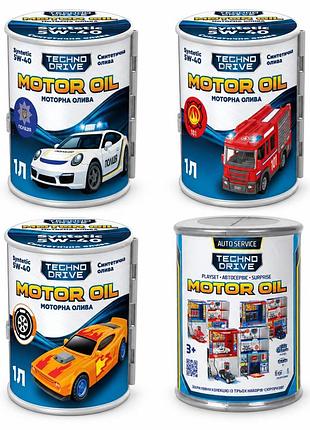 Игровой набор "motor oil - автосервис с минимоделью" sk-112yks, изменение цвета, в ассортименте