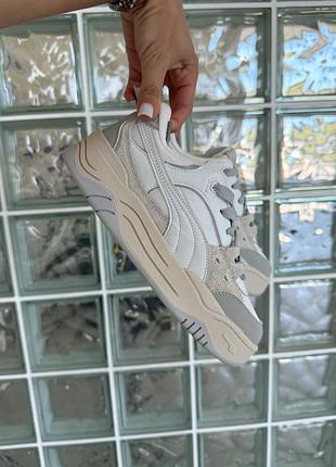 Кросівки puma 180 grey white 4