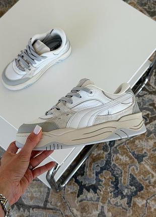 Кросівки puma 180 grey white