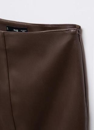 Спідниця олівець коричнева mango розмір 36 4