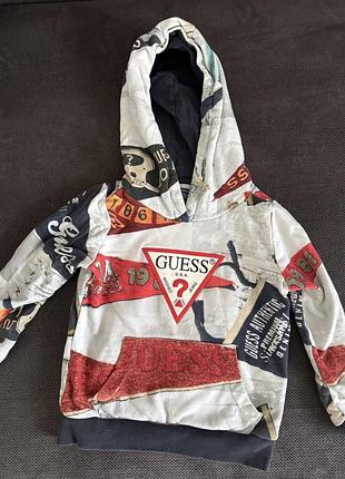 Худі для хлопчиків guess різнокольоровий з принтом
