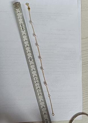 Серебряный браслет с пробой s925 4