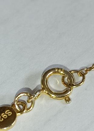 Серебряный браслет с пробой s925 3