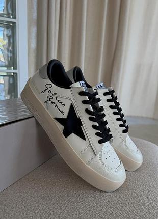 Кеди golden goose ggdb stardan white black