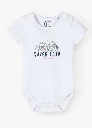 Боді "суперліто з супер-мамою" family concept 86 білий