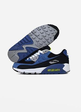 Nike air max 90 black/atlantic blue/white