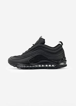 Nike air max 97 triple black 4
