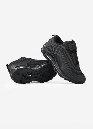 Nike air max 97 triple black 2
