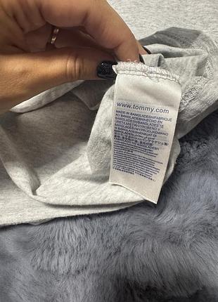 Футболка tommy hilfiger 🩶 4