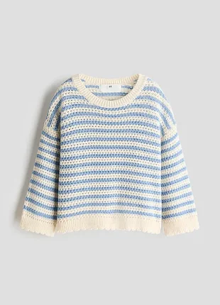 Свитер вязаный для девочки h&amp;m