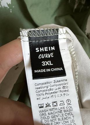 Сукня в принт shein 3xl 4