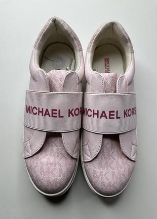 Кеди брендові   michael kors - рожеві , рр 37