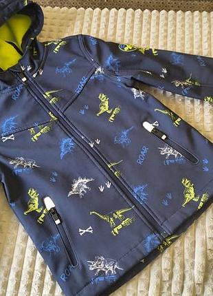 Куртка дитяча softshell з флісом розмір 110