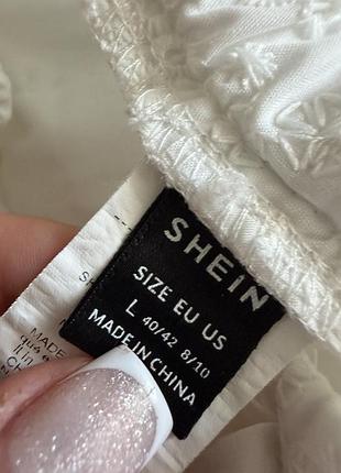 Довгі мереживні брюки shein l 6