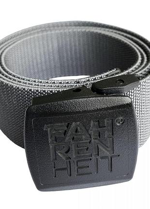 Пояс эластичный fahrenheit stretch belt logo grey