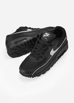Nike air max 90 reflective black 3