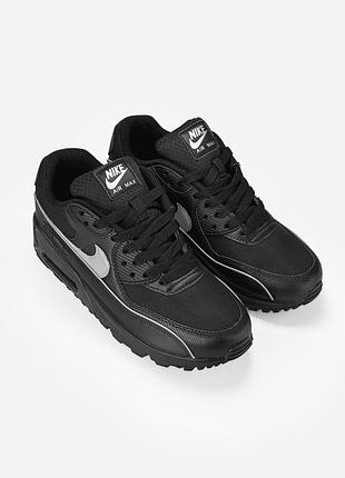 Nike air max 90 reflective black 5