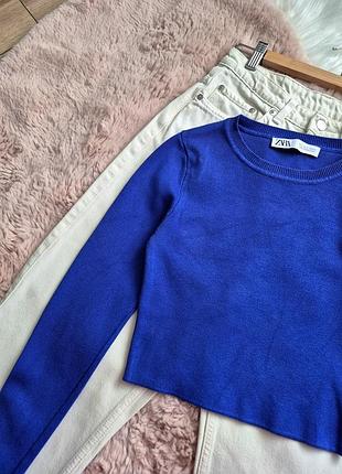 Лонгслив женский zara 4