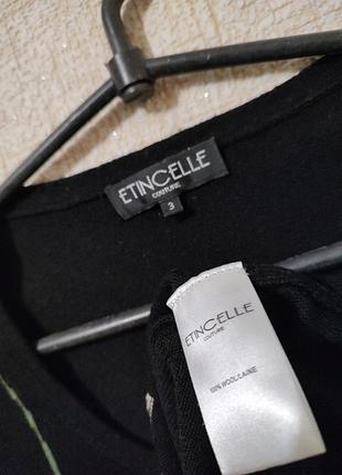 7 джемпер 100723/🖤  100% вовна вовняний квіти 
etincelle-couture 2