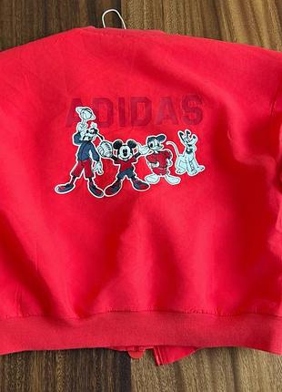 Кофта дитяча adidas x disney спортивна червона