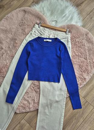 Лонгслив женский zara 2
