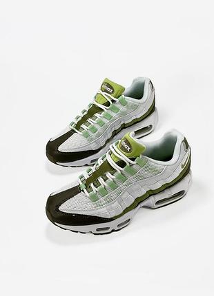 Nike air max 95 white/green 4