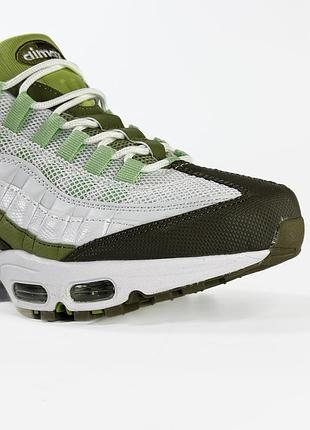 Nike air max 95 white/green 8