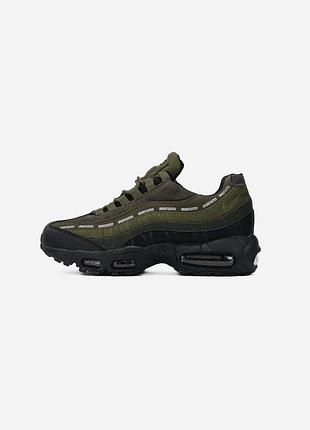 Nike air max 95 x undefeated black/green 4