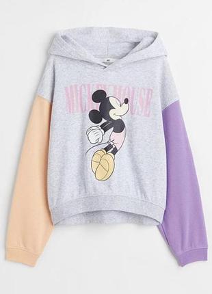 Худі для дівчаток h&m disney міккі маус різнокольорове