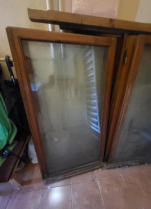 Балконні деревяні рами 2