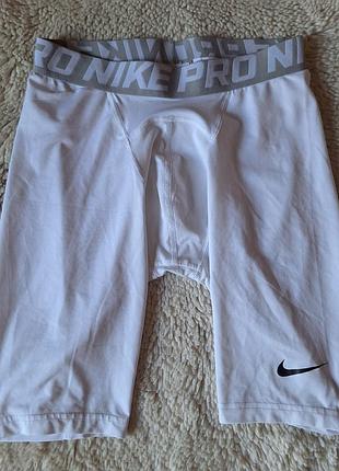 Білі nike pro 3