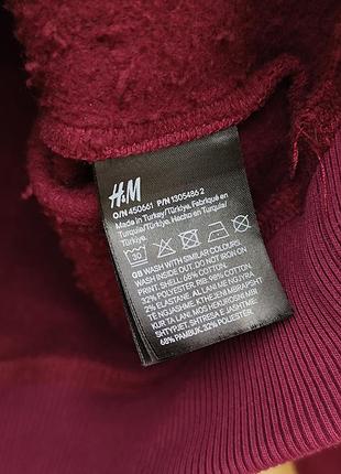 Свитшот теплый для девочки h&amp;m 146/152 4