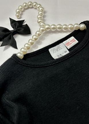 Чорна сукня zara 12-18 м 3