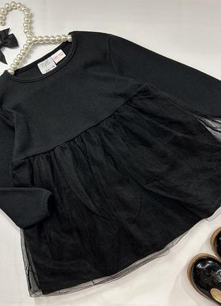 Чорна сукня zara 12-18 м