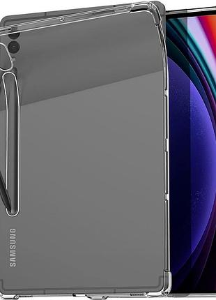 Силиконовый чехол бампер primolux silicone для планшета samsung galaxy tab s10 plus (sm-x826 / sm-x820) - clear