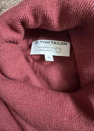Гольф чоловічий tom teilor бордовий 4