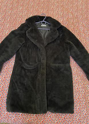 Шуба zara cher