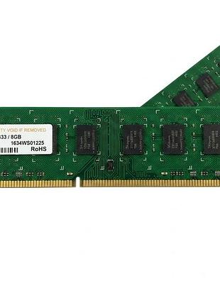Waris 8gb ddr3 1333mhz (b473c630) оперативна пам'ять 8 гб ддр3 1333 мгц для пк