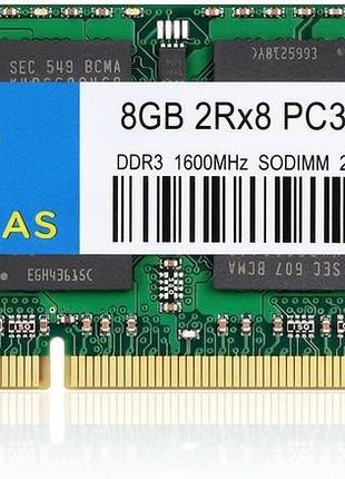 Rasalas 8gb ddr3l 1.35v 1600mhz pc3l-12800s оперативна пам'ять 8 гб ддр3л 1600 мгц для ноутбука