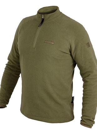 Флисовый реглан fahrenheit classic micro 100 zip tan