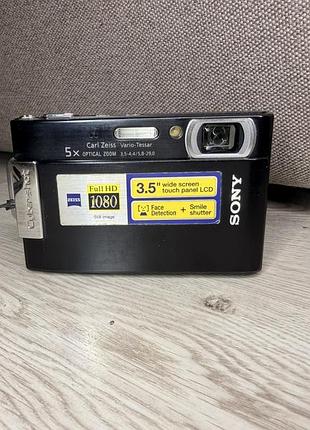 Цифровой фотоаппарат sony cybershot dsc-t200 сенсорный