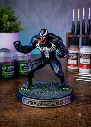 Коллекционная фигурка для мальчика marvel веном, черный