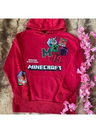 Теплое худи 6,7 лет minecraft 2