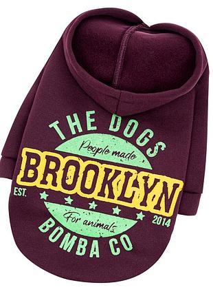 Толстовка brooklyn марсала y-339 2