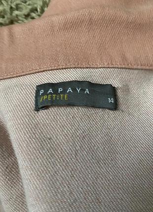 Джинс куртка papaya 3